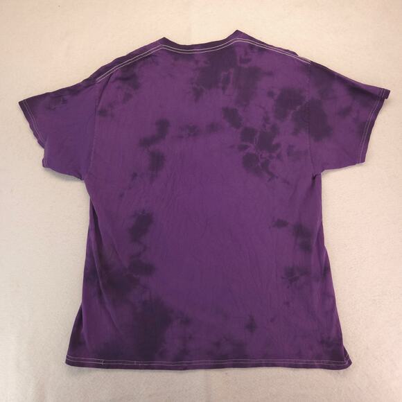 Woodstock 1969 Short Sleeve Crew Neck Graphic Shirt Womens Size XL Tie Dye - Picture 9 of 9